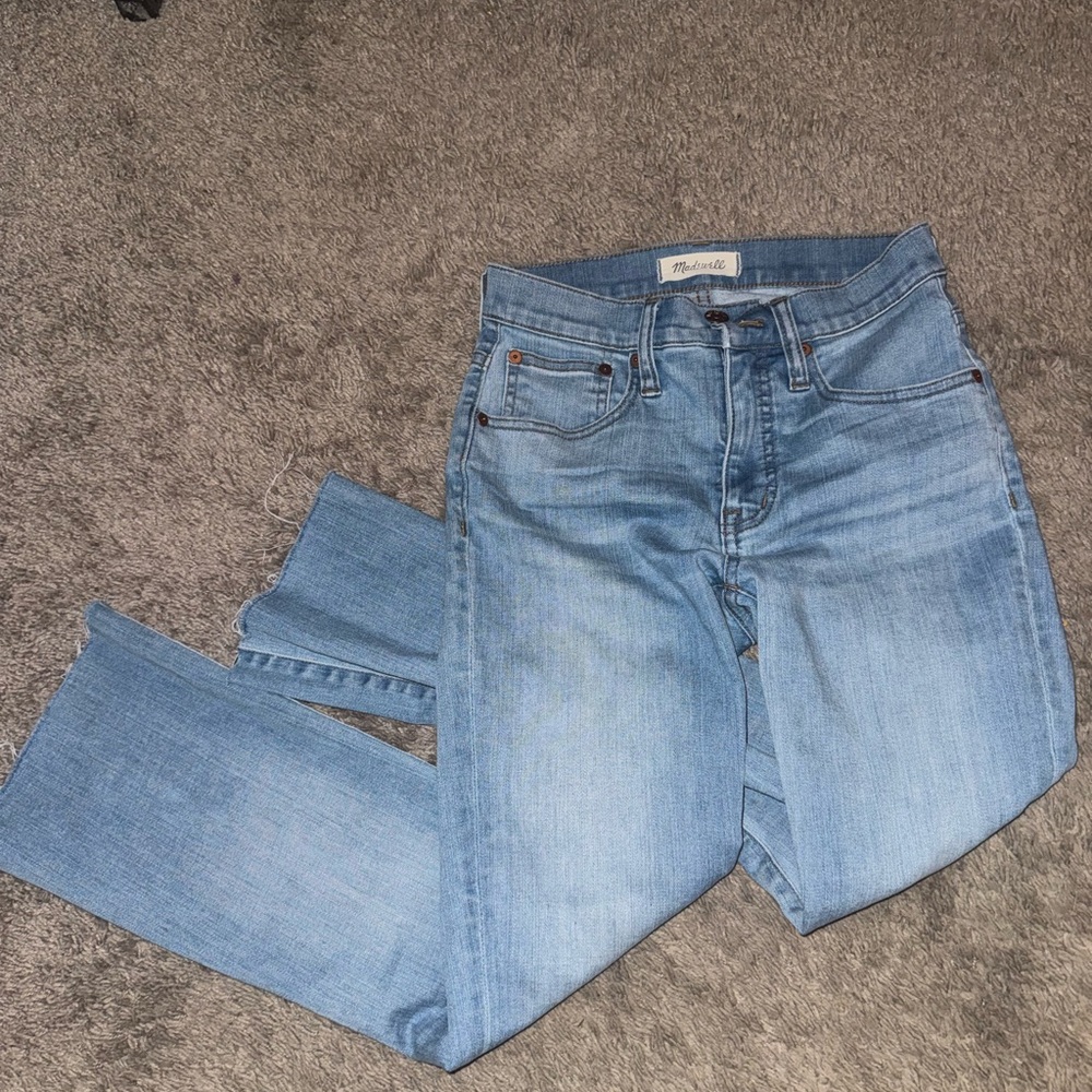 Madewell Light Blue Flare Jeans